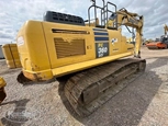 Back of used Excavator,Used Komatsu,Used Komatsu Excavator in yard,Used Excavator in yard